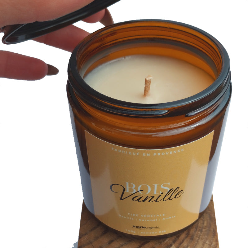 Bougie Parfumée - Bois Vanille
