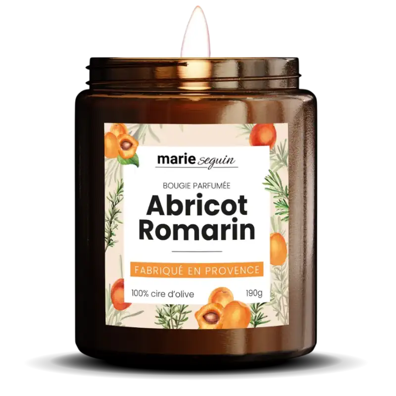 Bougie Abricot Romarin - Marie Seguin