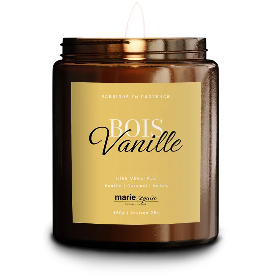 Bougie Bois Vanille - Marie Seguin