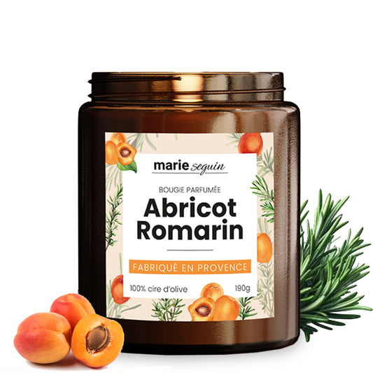 Bougie Parfumée - Abricot Romarin