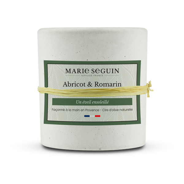 Bougie Abricot & Romarin