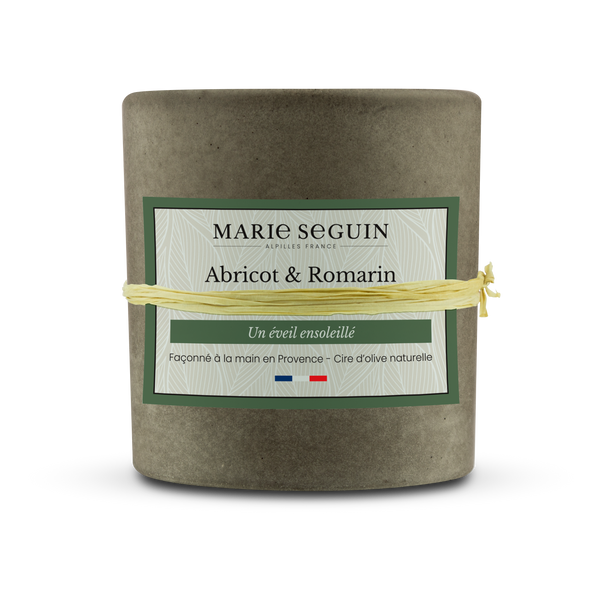 Bougie Abricot & Romarin