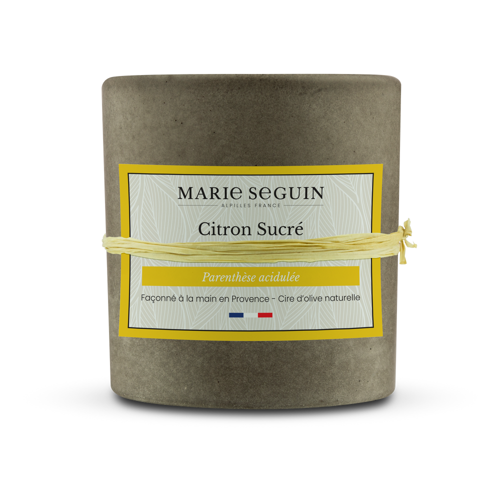 Bougie Citron Sucré