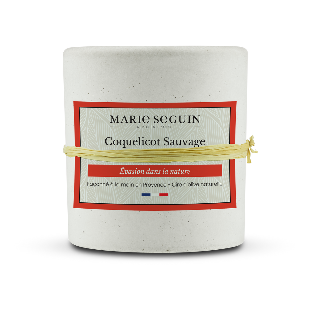 Bougie Coquelicot Sauvage