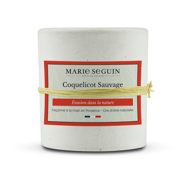 Bougie Coquelicot Sauvage