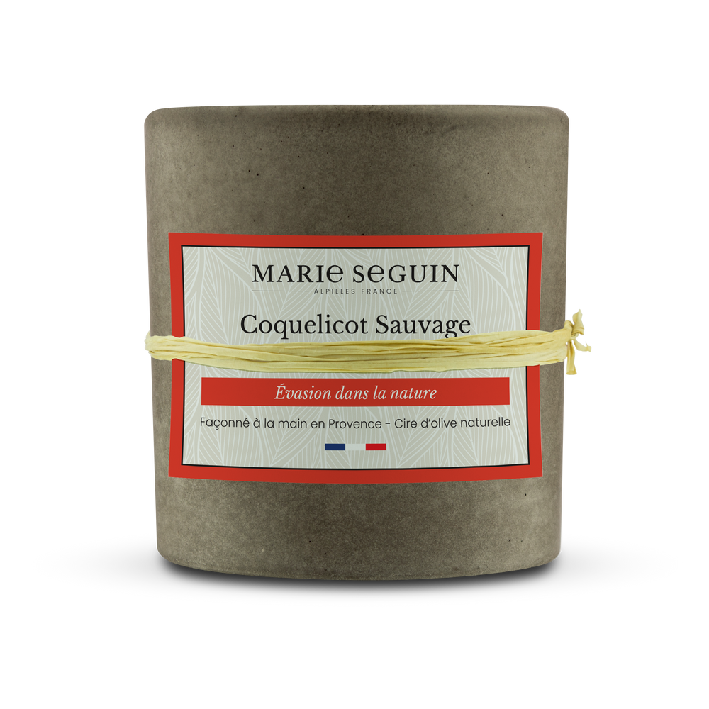 Bougie Coquelicot Sauvage