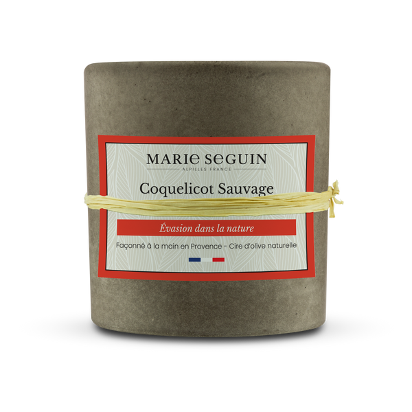 Bougie Coquelicot Sauvage