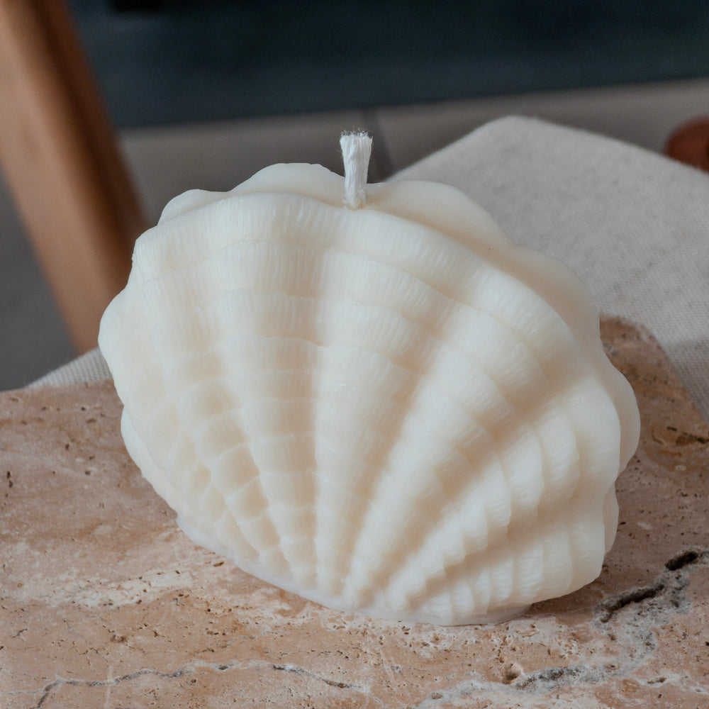 Bougie décorative Nacre