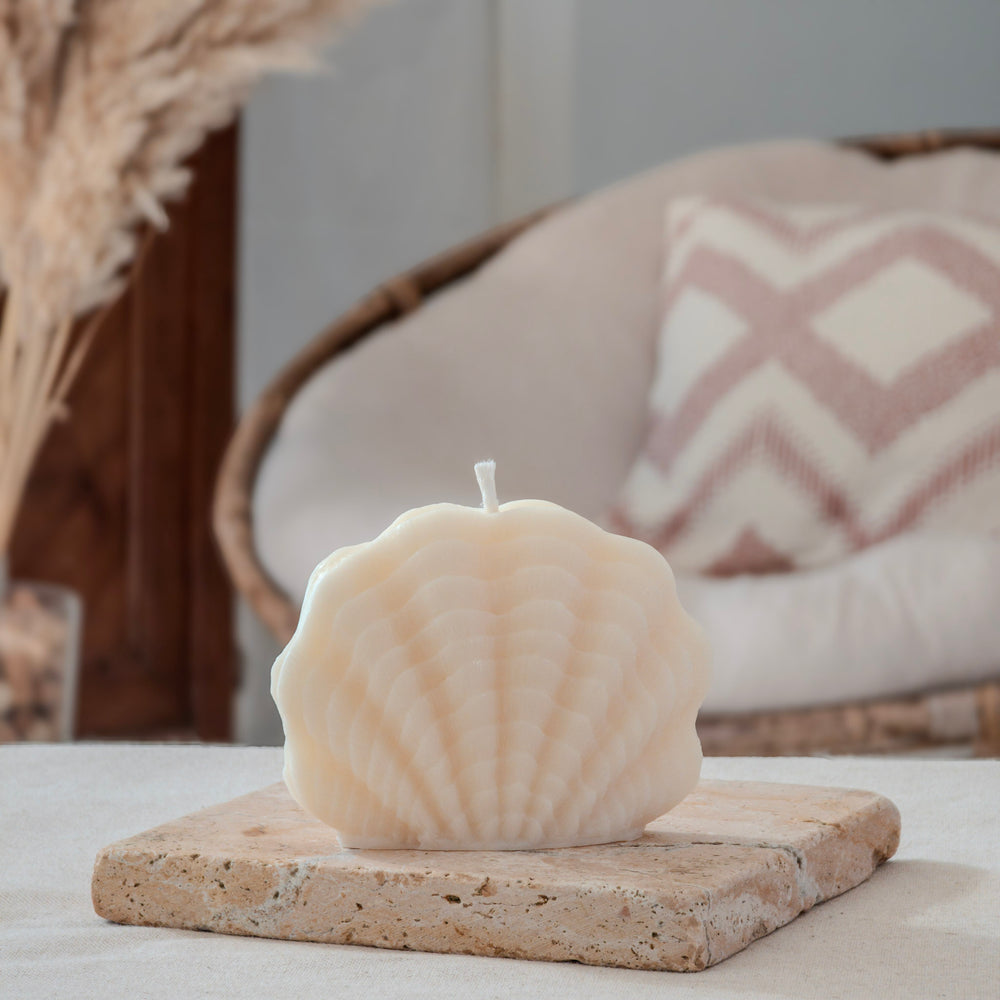 Bougie décorative Nacre