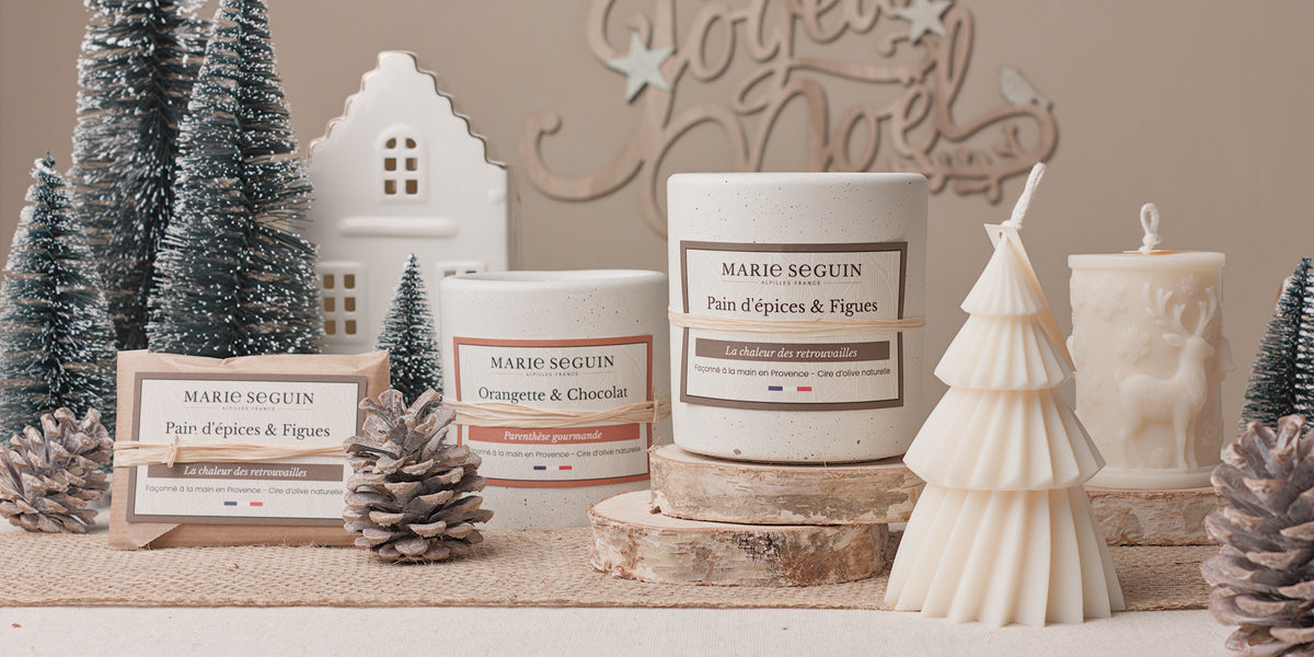 Bougies naturelles artisanales
